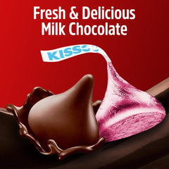 SWEETSIDE CANDY CO Pink Kisses at wedding dessert bar and buffets.