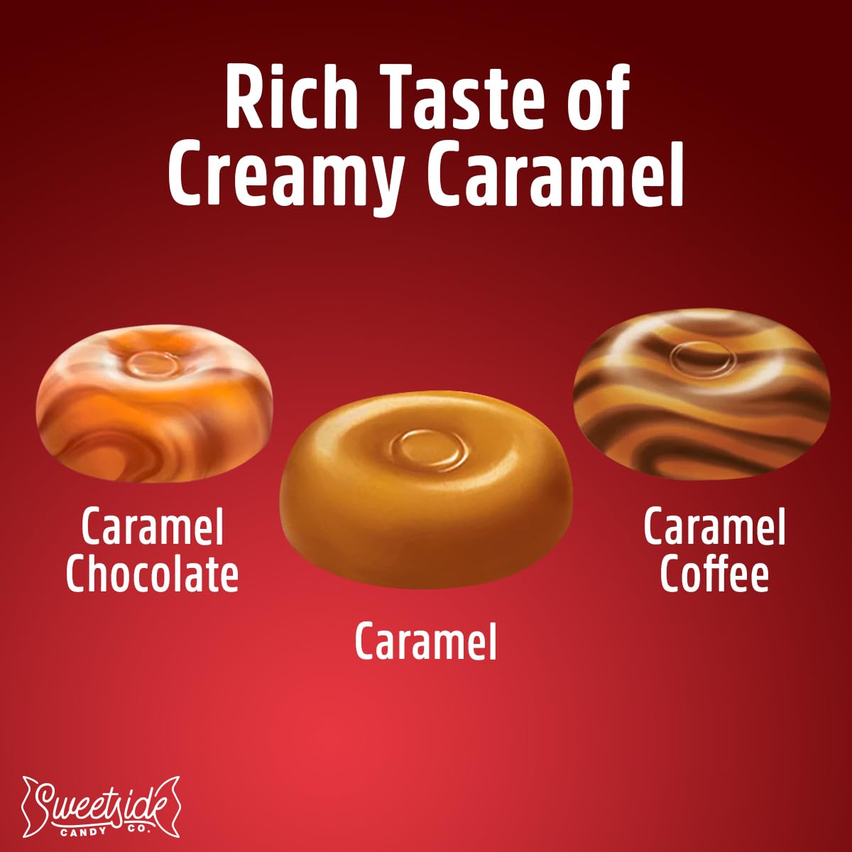 Caramel Chocolate flavor Werther's sugar-free candy from the assortment.