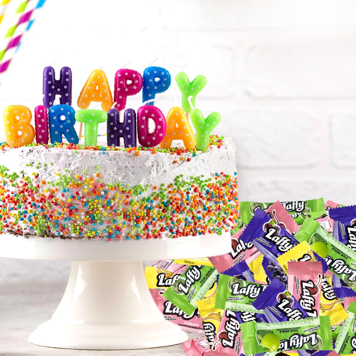 SWEETSIDE CANDY CO Laffy Taffy joke-inside wrapper, adds playful fun