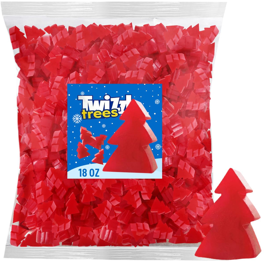 SWEETSIDE Christmas Trees Chewy Candy bulk bag for festive gift baskets.
