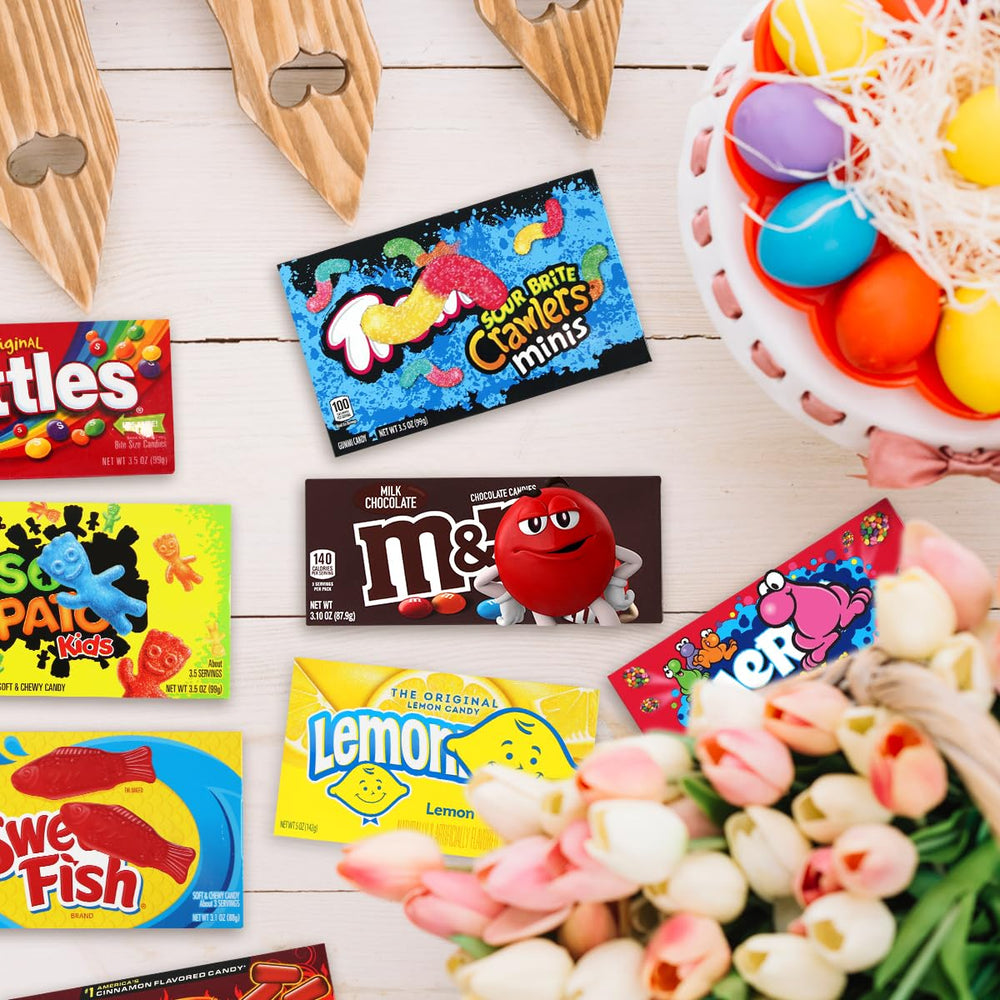 SWEETSIDE CANDY CO. Easter-themed candy box, ready for gifting or party favors.