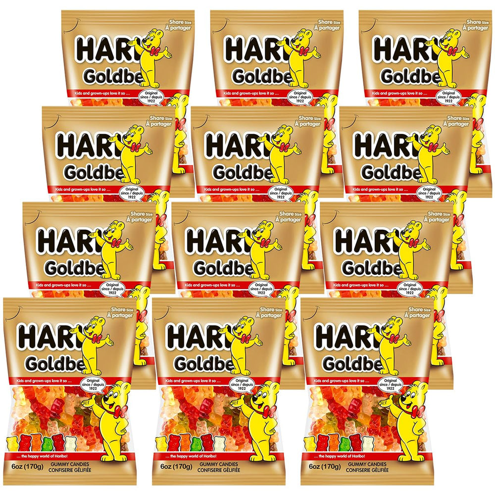 SWEETSIDE Candy Co. Goldbears 12-pack front view for family sharing.