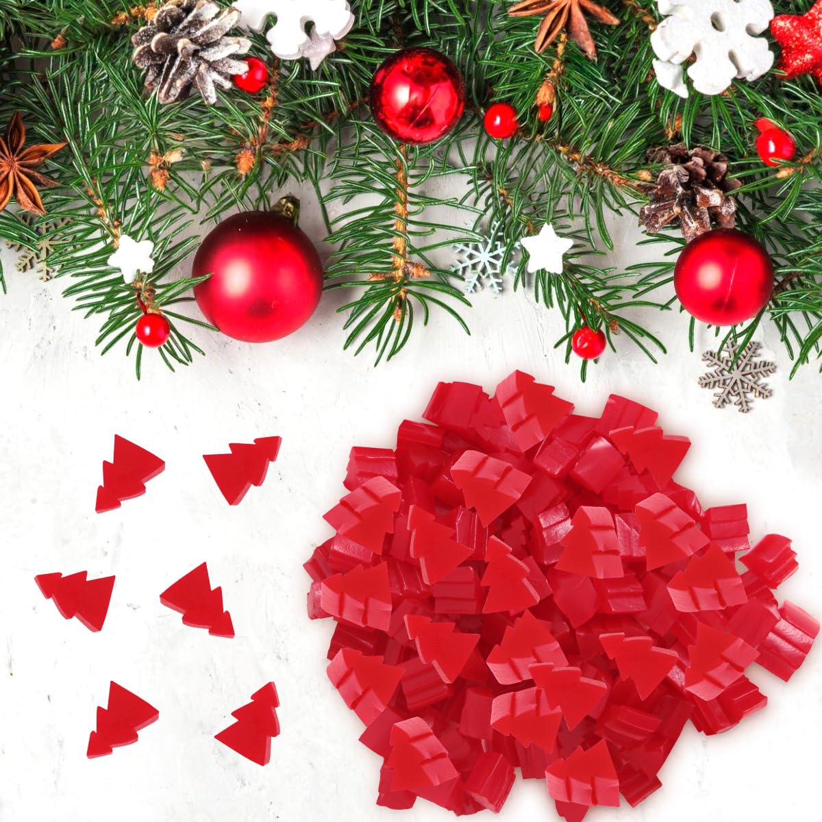 SWEETSIDE Holiday Treats tree shapes decorate dessert tables.