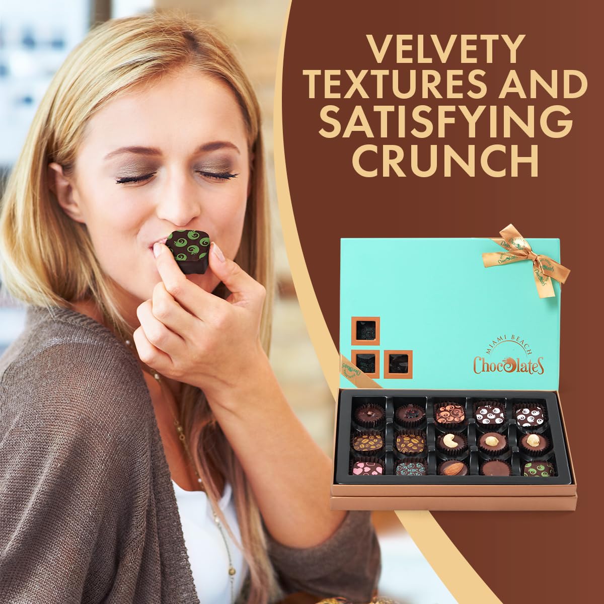 SWEETSIDE luxury chocolate assortment designed to delight chocolate lovers