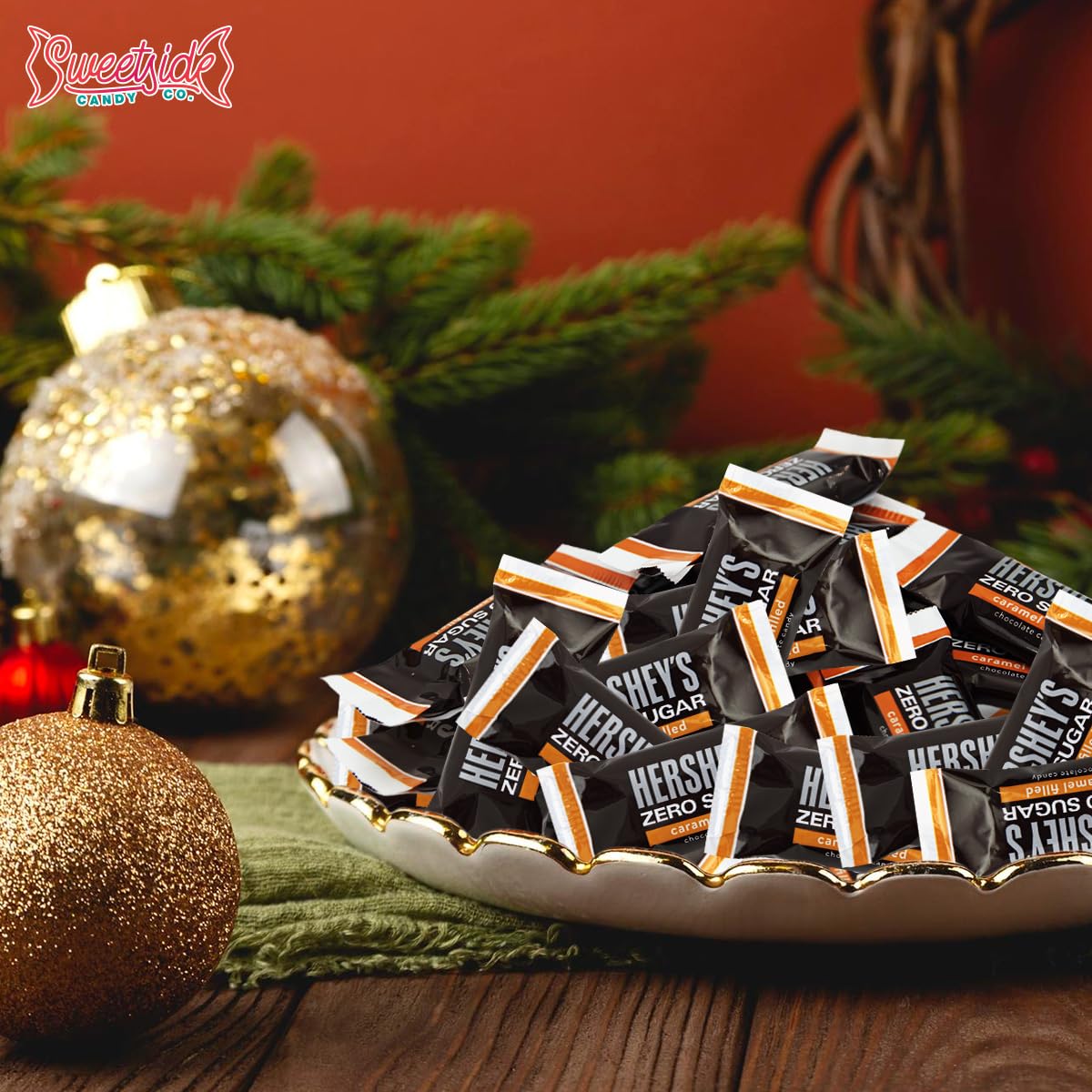 SWEETSIDE Party gift bags idea with sugar-free chocolates.