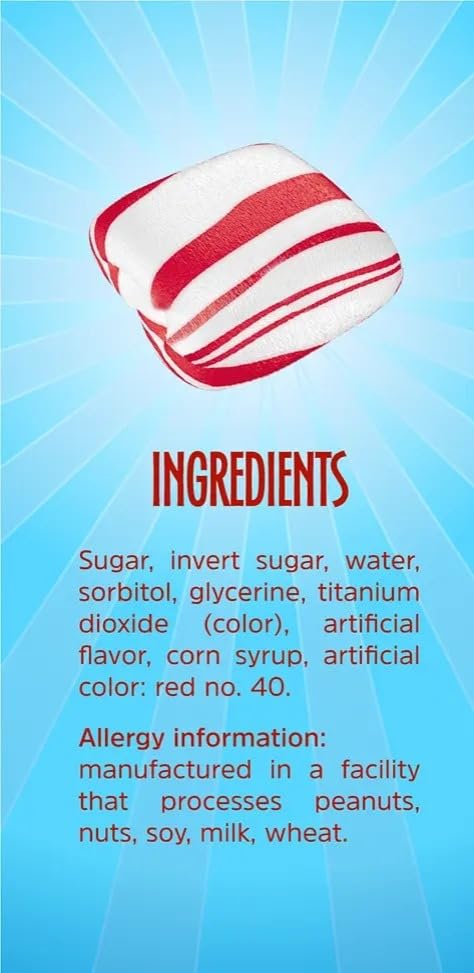 SWEETSIDE peppermint puffs individually wrapped for easy sharing.