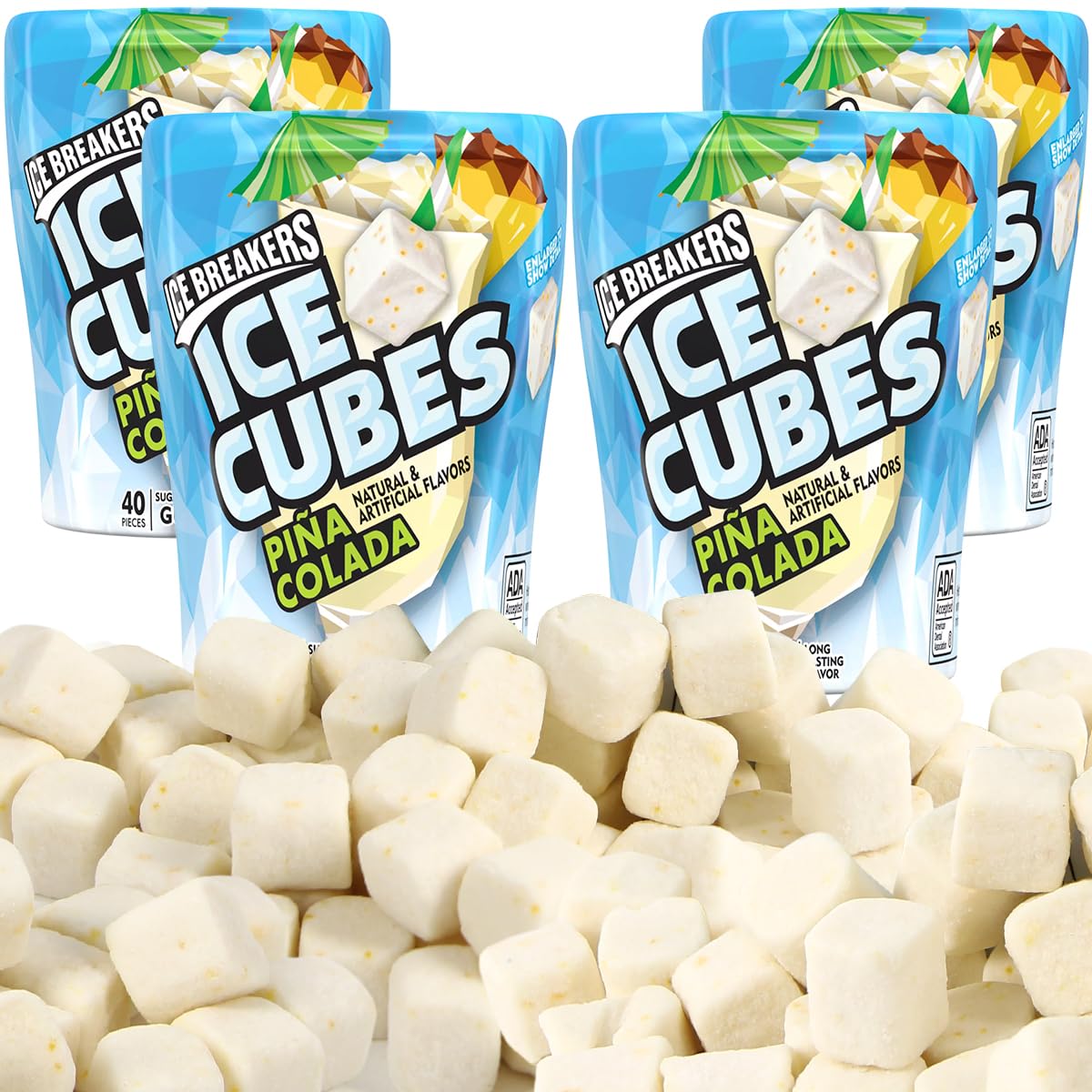 SWEETSIDE Pina Colada Bottle showcases tropical refreshment on the go.
