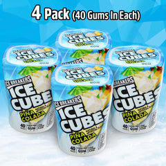 SWEETSIDE Pina Colada Cubes Closeup emphasizes a sugar-free bite for fresh breath.