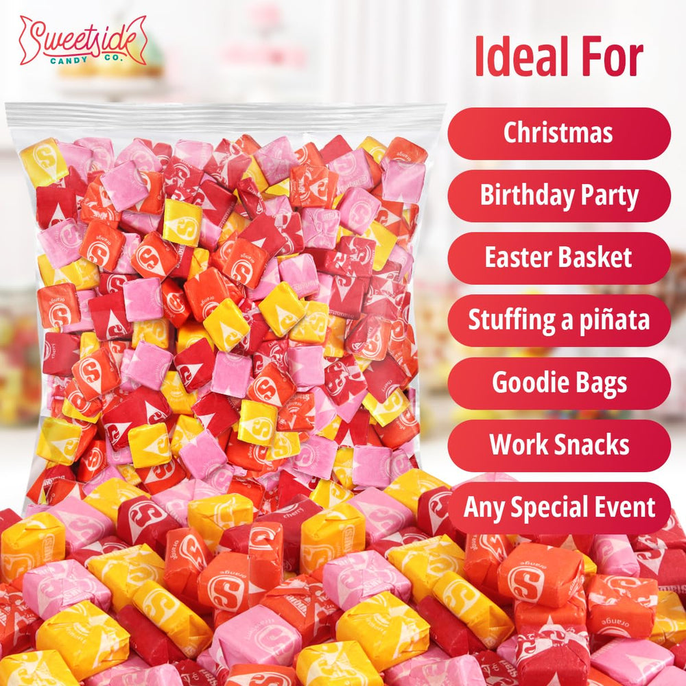 SWEETSIDE Starbrst candy buffet setup showcasing easy access and hygienic snacking
