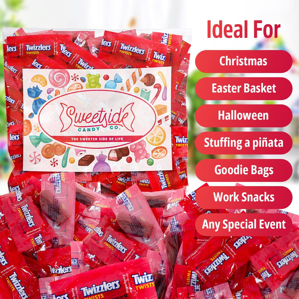 SWEETSIDE CANDY CO. Twists strawberry on-the-go snack, convenient and tasty.