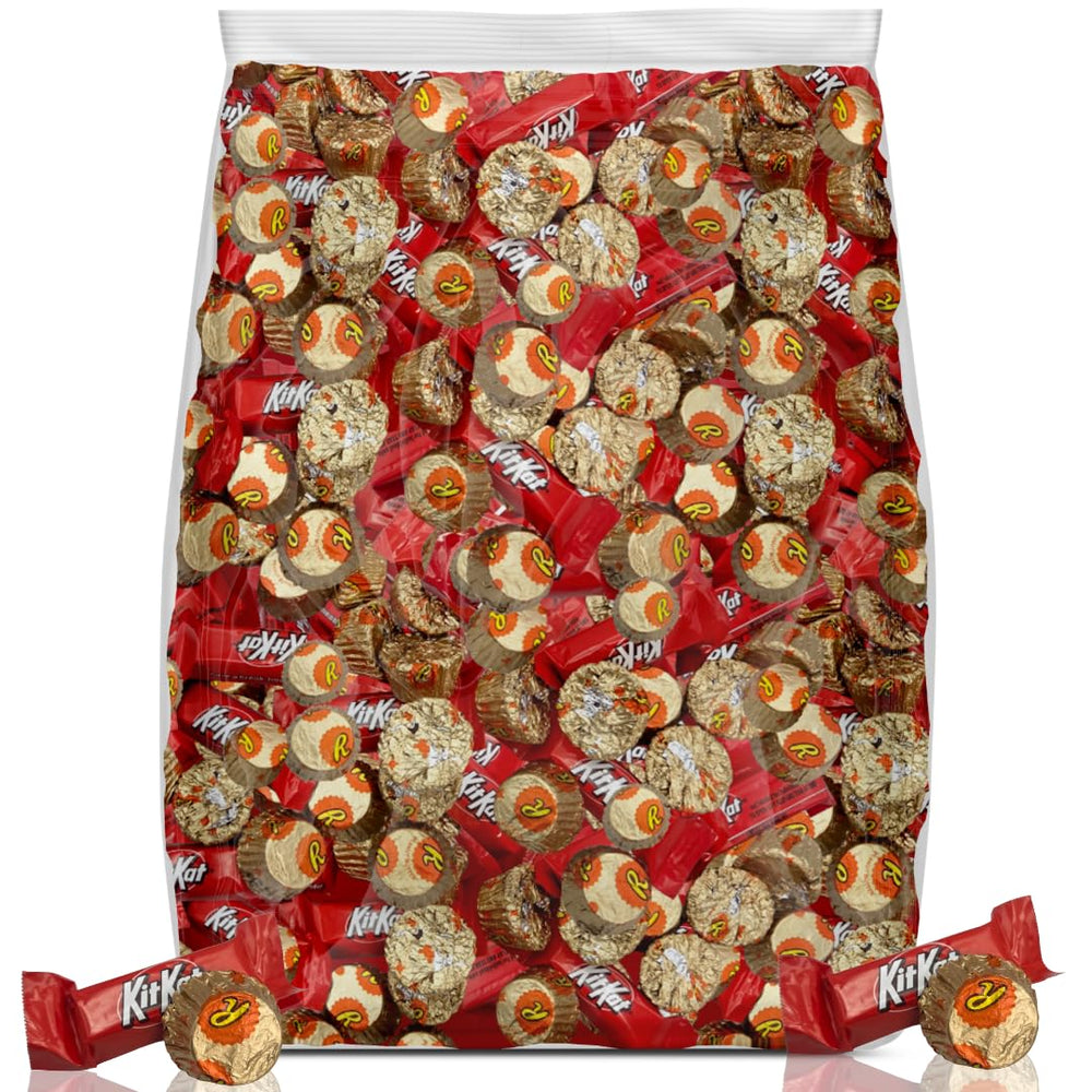Sweetsome snack-size milk chocolate wafer bars bulk pack for on-the-go snacking