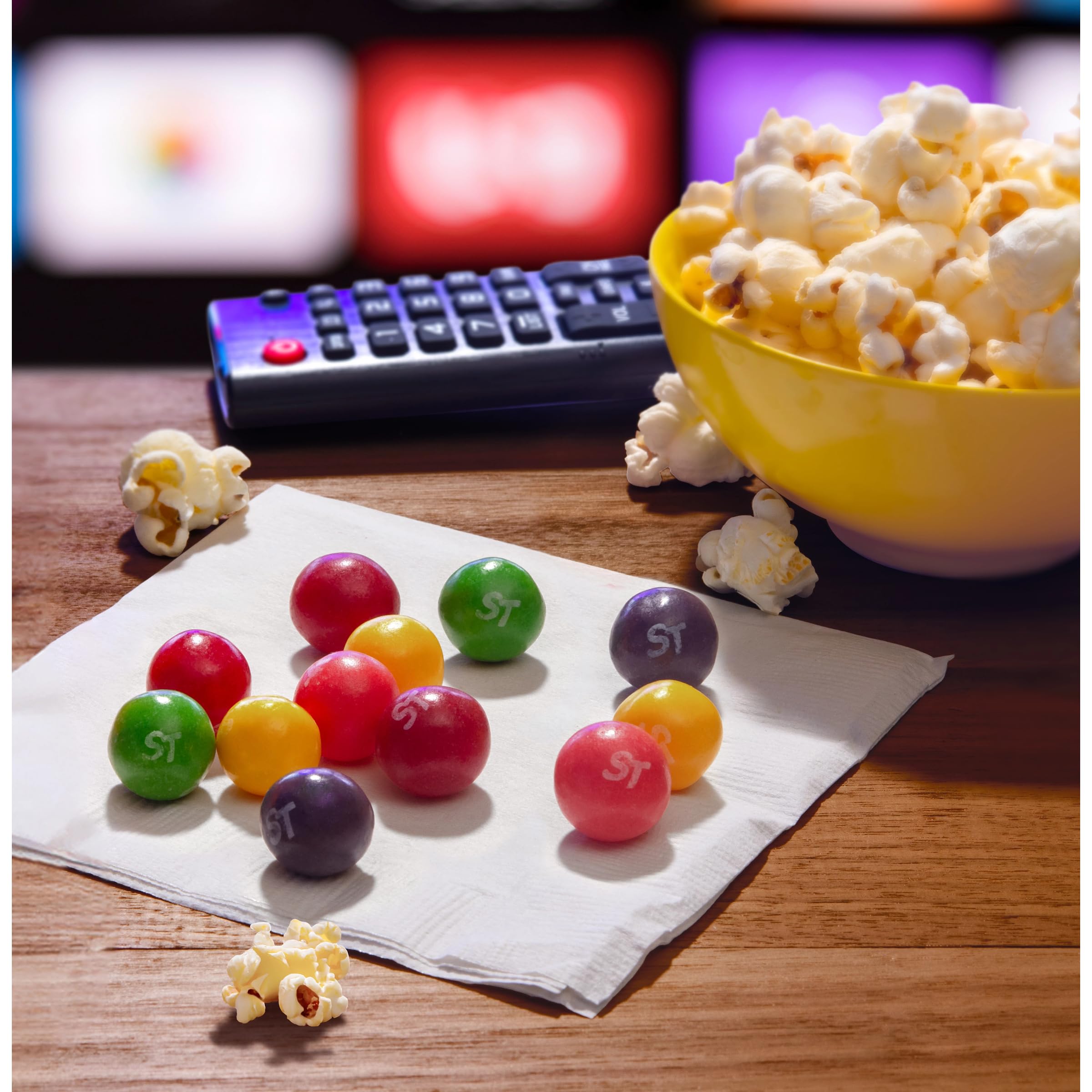 SweeTARTS Chewy Fusions ideal for lunchboxes, road trips, and movie nights.