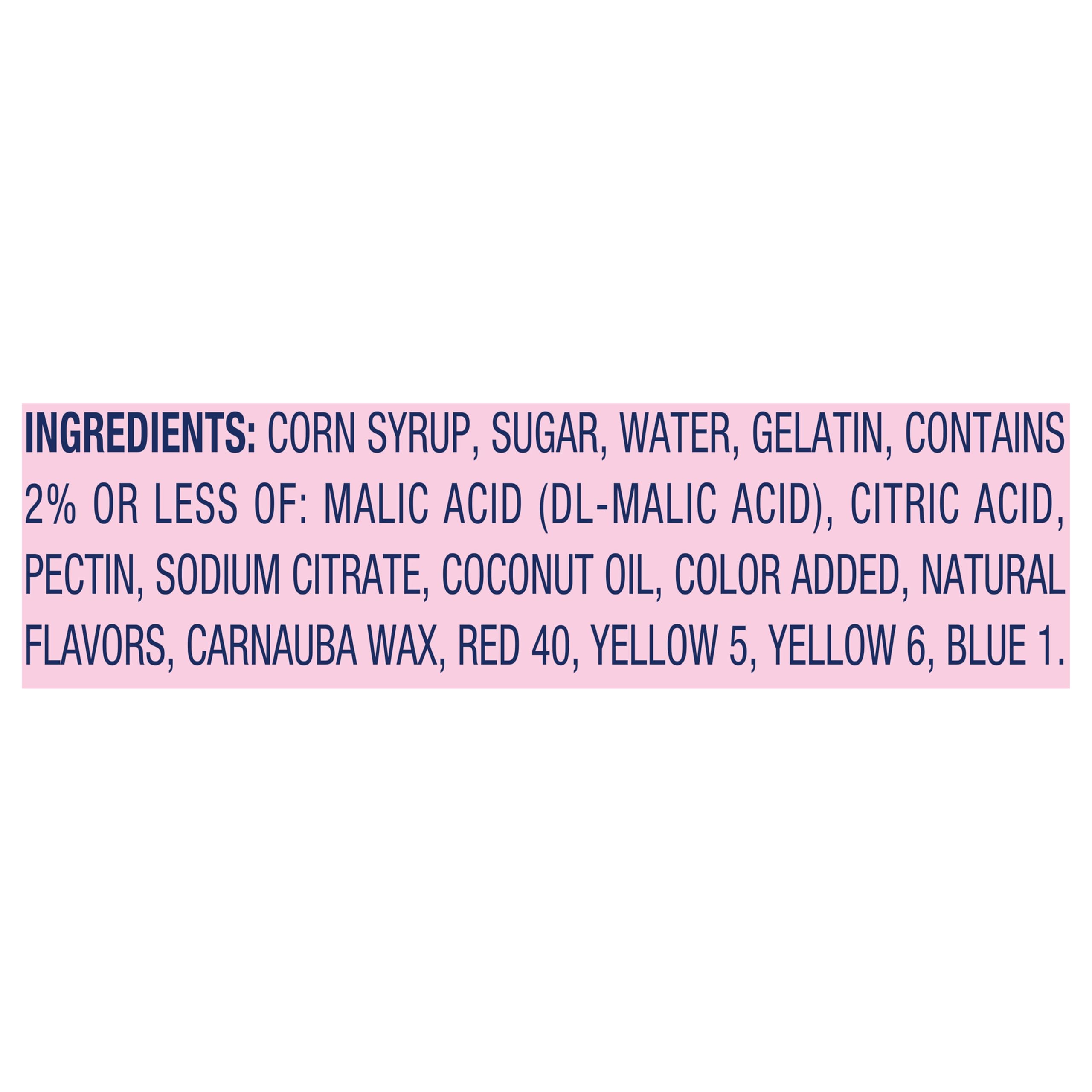 SweeTARTS Gummies Fruity Splitz grape flavor, bold fruity bite.