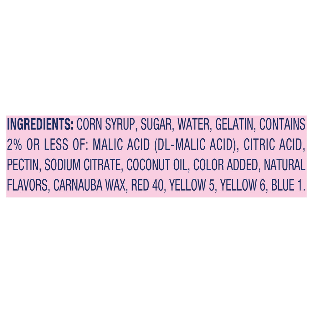 SweeTARTS Gummies Fruity Splitz grape flavor, bold fruity bite.