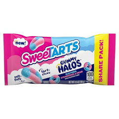 SweeTARTS Halos colorful chewy top coating adds a playful touch for parties.