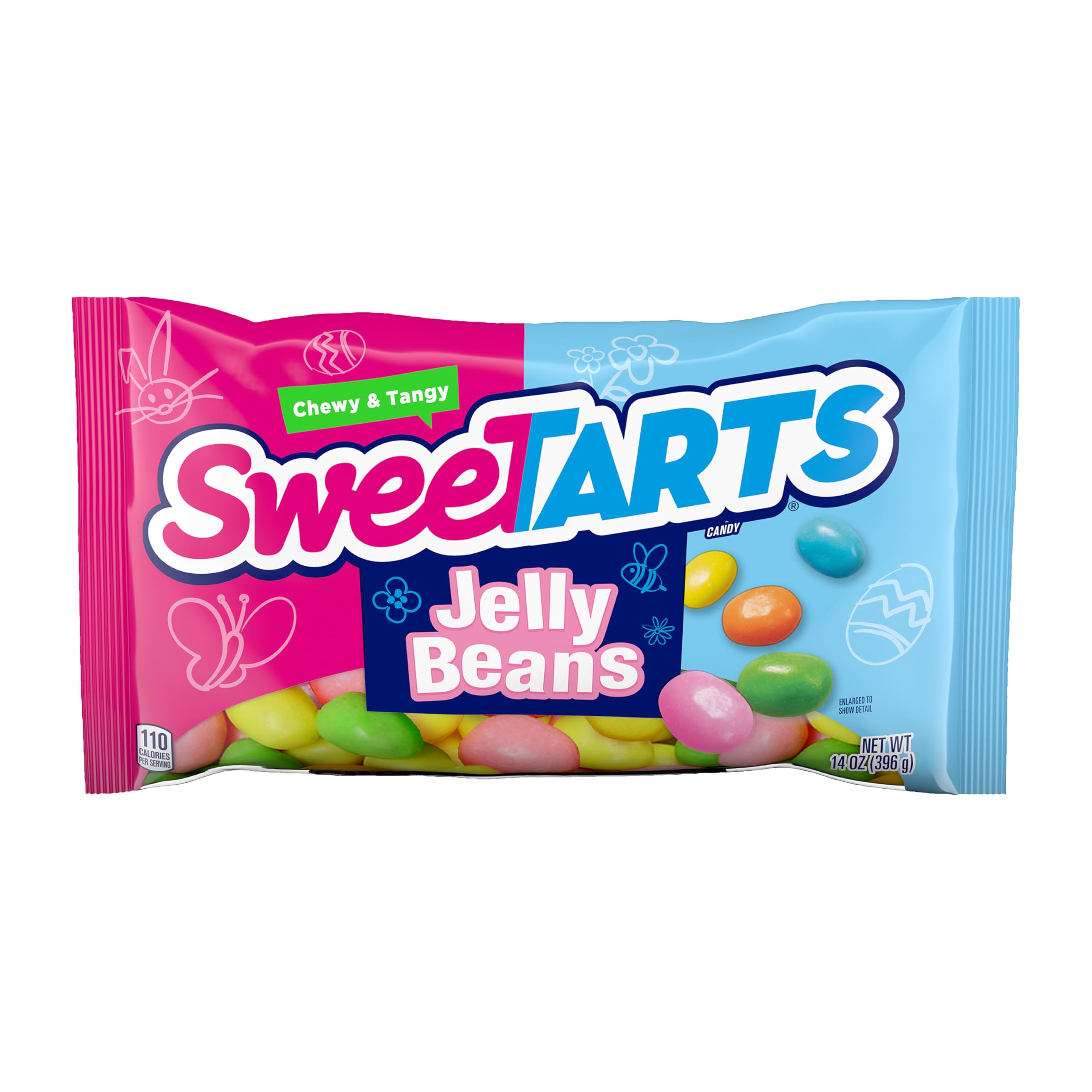 SweeTARTS Jelly Beans 14 oz bag with bright colors for Easter snacking and gifting