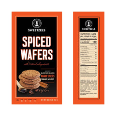 Sweetzels Ginger Snap close-up reveals crunchy texture and real ginger flavor