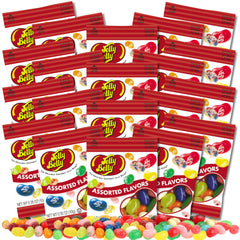 Sweetzo 20 mini packs of assorted jelly beans for gifting and events.