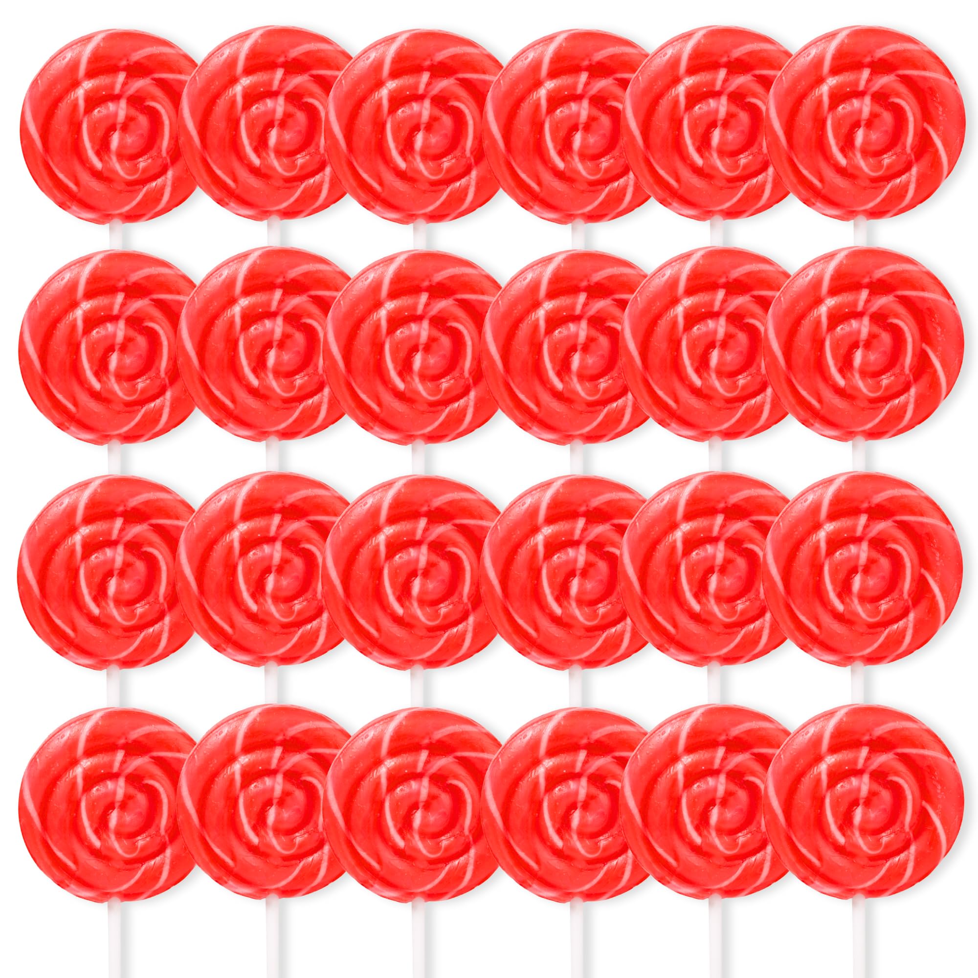 Sweetzo 24-pack of individually wrapped lollipops for gifting