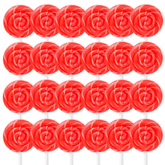 Sweetzo 24-pack of individually wrapped lollipops for gifting