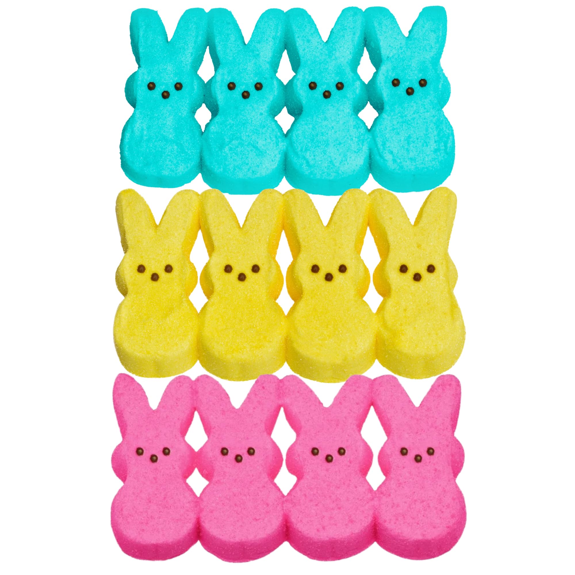 Sweetzo blue bunny Peeps highlighting vibrant color ideal for party favors.