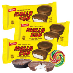 Sweetzo Boyer Mallo Cups pack for convenient on-the-go snacking.
