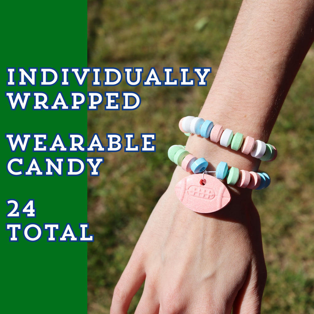 Sweetzo individually wrapped bracelets emphasize freshness and simple sharing.