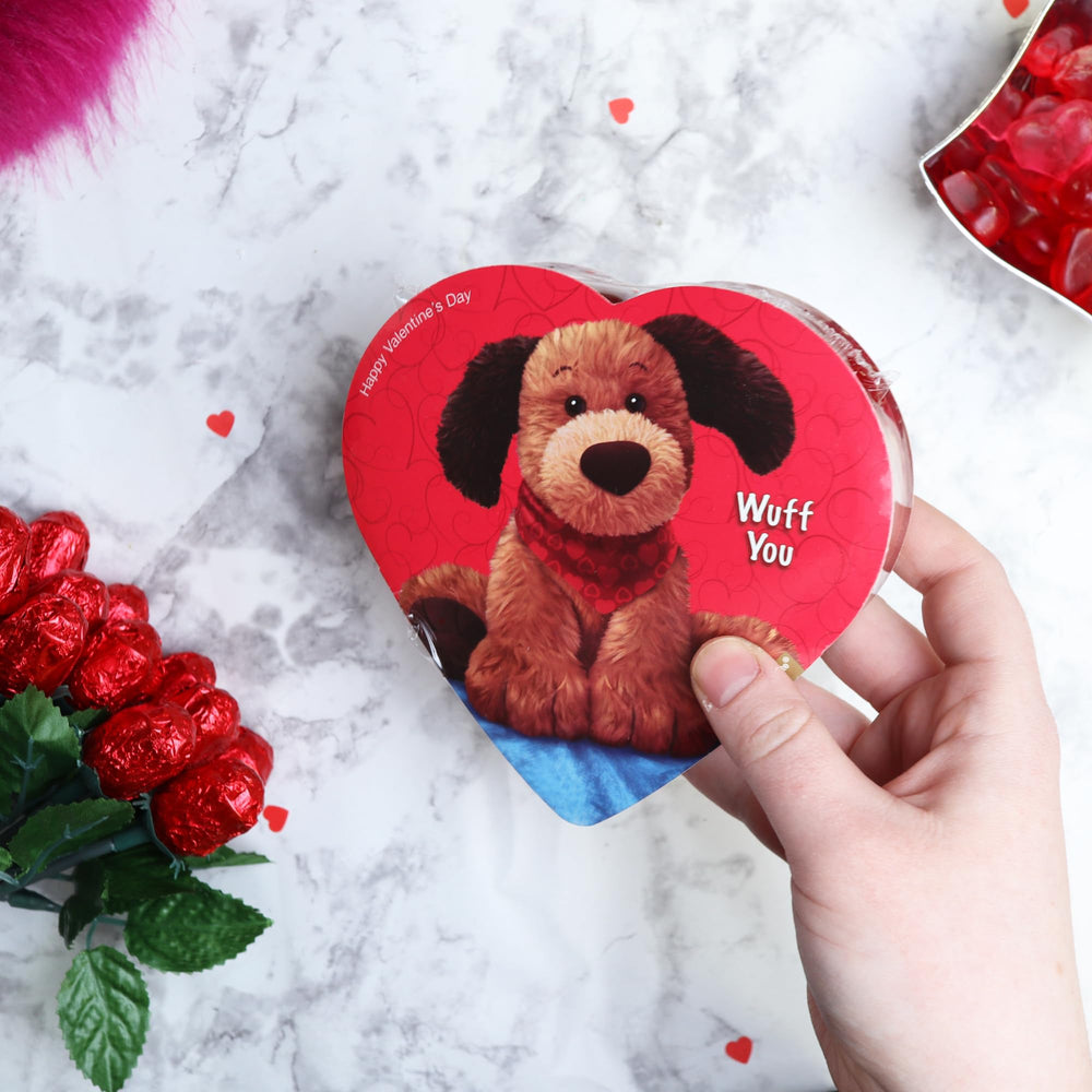 Sweetzo candy swirl sticker included adds a playful personal touch to gifts.