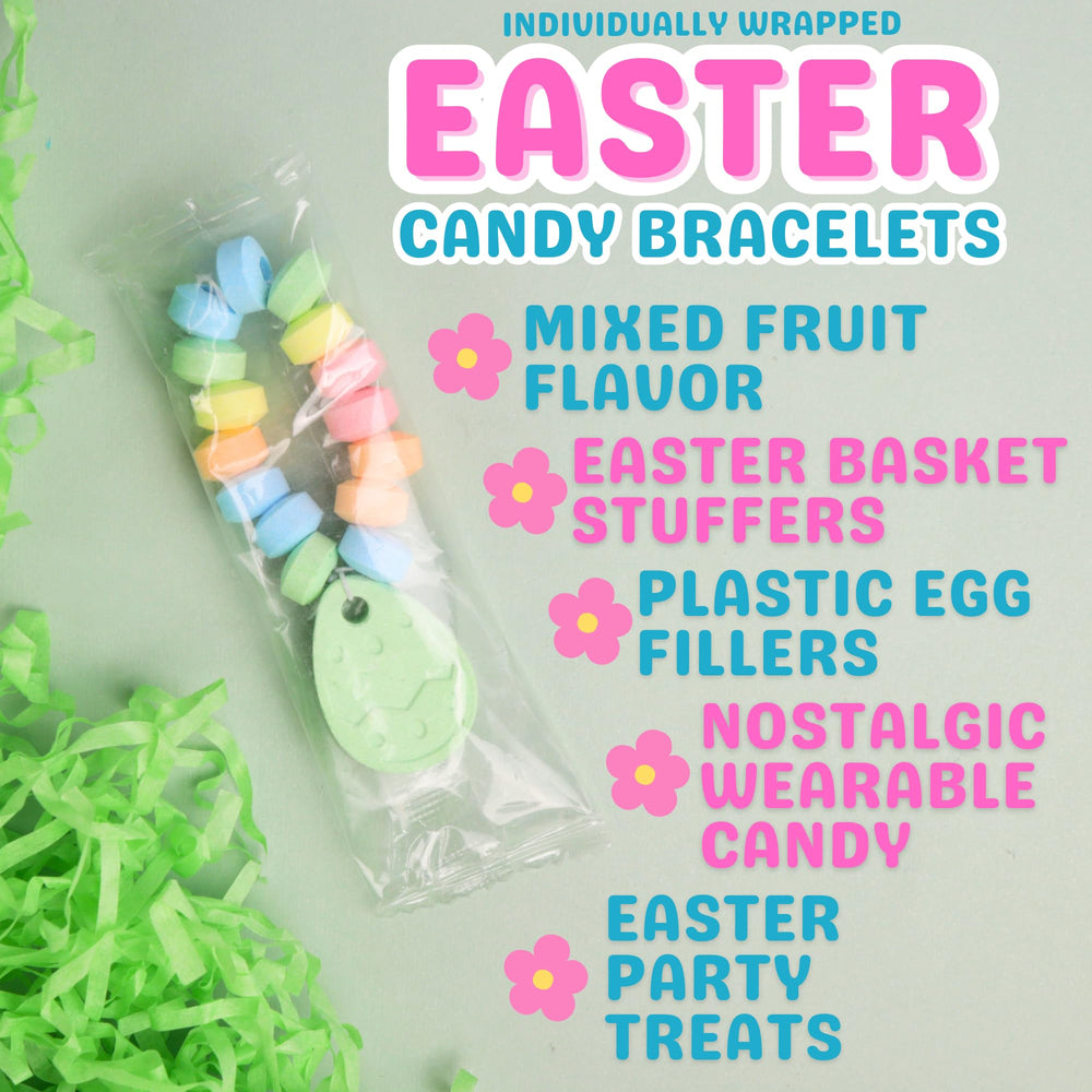 Individually wrapped Sweetzo bracelets stay fresh and easy to share.