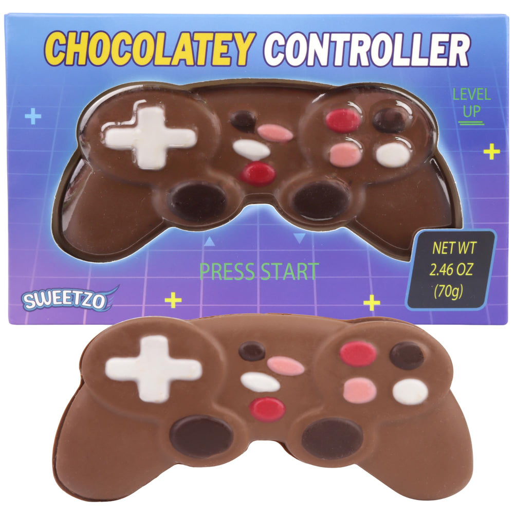 Sweetzo chocolatey controller candy close-up for festive Easter gifting