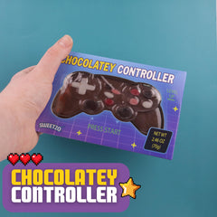 Sweetzo controller candy on a desk as a gamer desk surprise