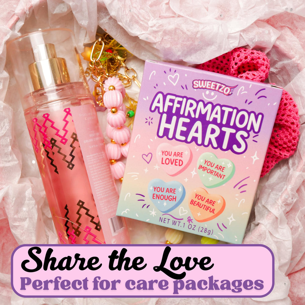 Sweetzo classroom Valentine favors arranged for rewards