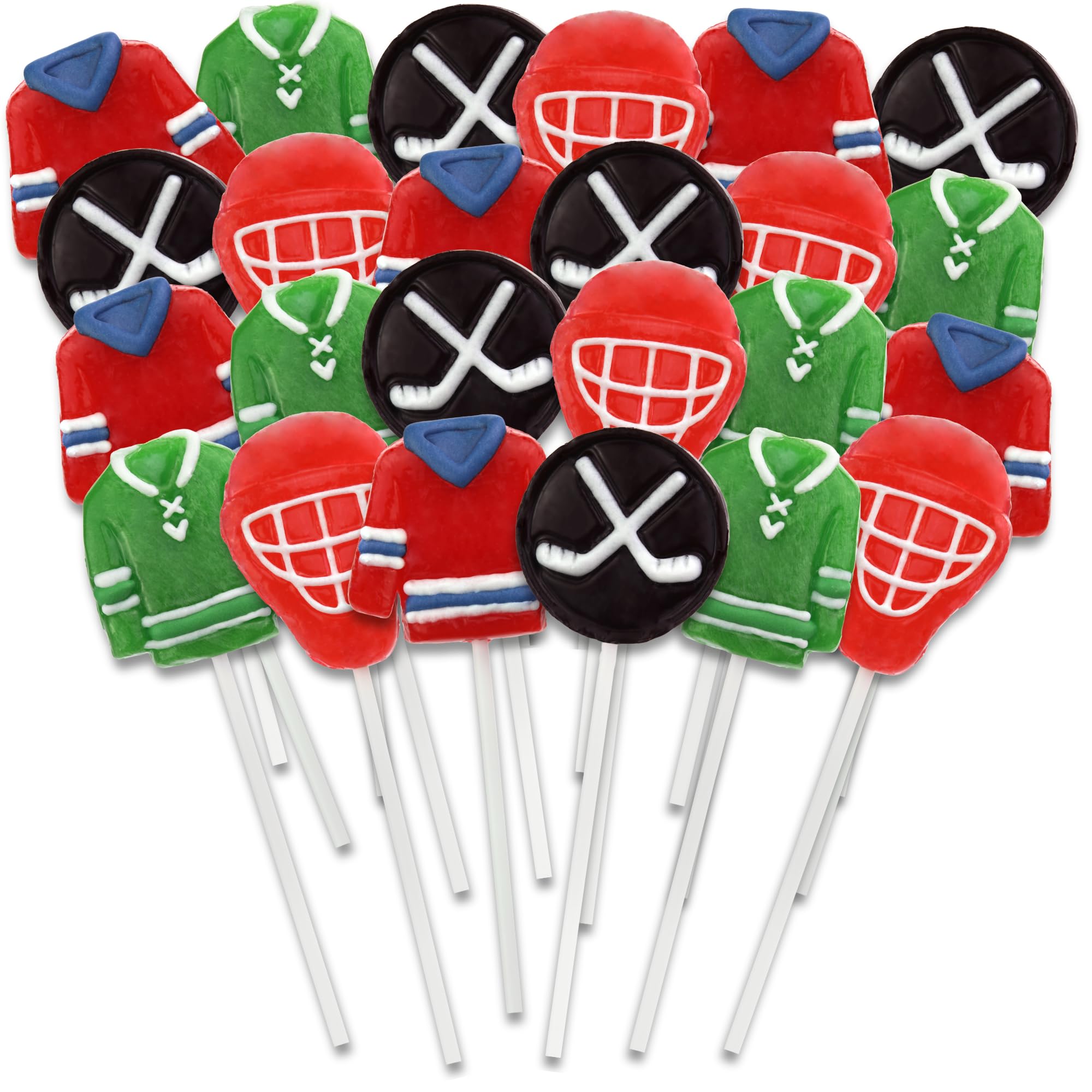 Sweetzo concession-stand snacks in a colorful lollipop assortment