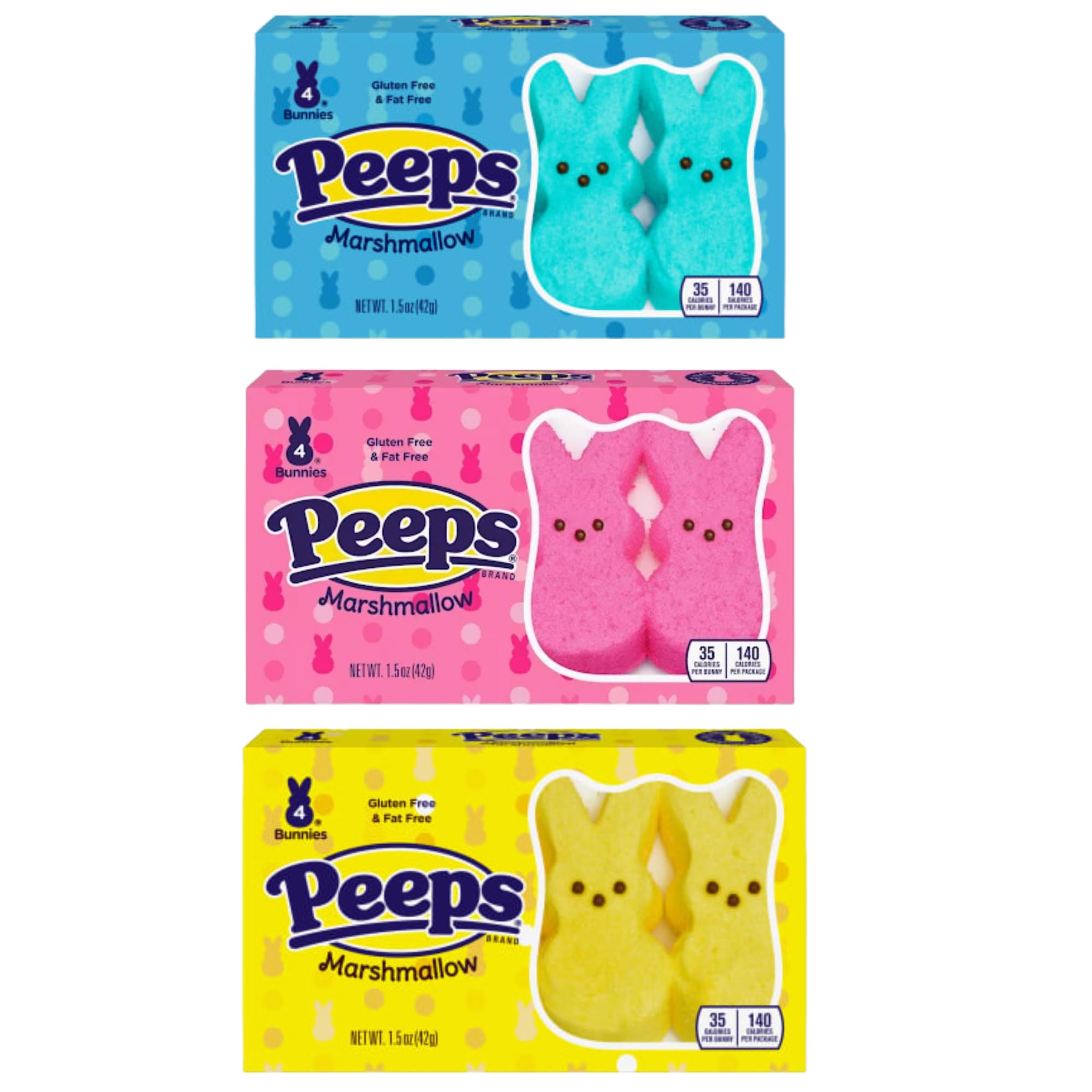 Sweetzo Peep marshmallows suited for seasonal snacking and dessert toppers.