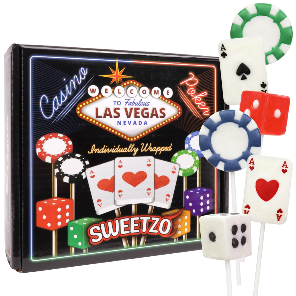 Sweetzo display-ready candy bowls add festive casino vibes