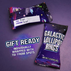 Sweetzo Galactic alien lollipop ring adds playful party vibe