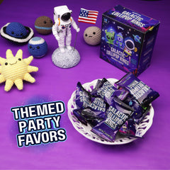 Sweetzo Galactic colorful lollipop rings in assorted fruit colors