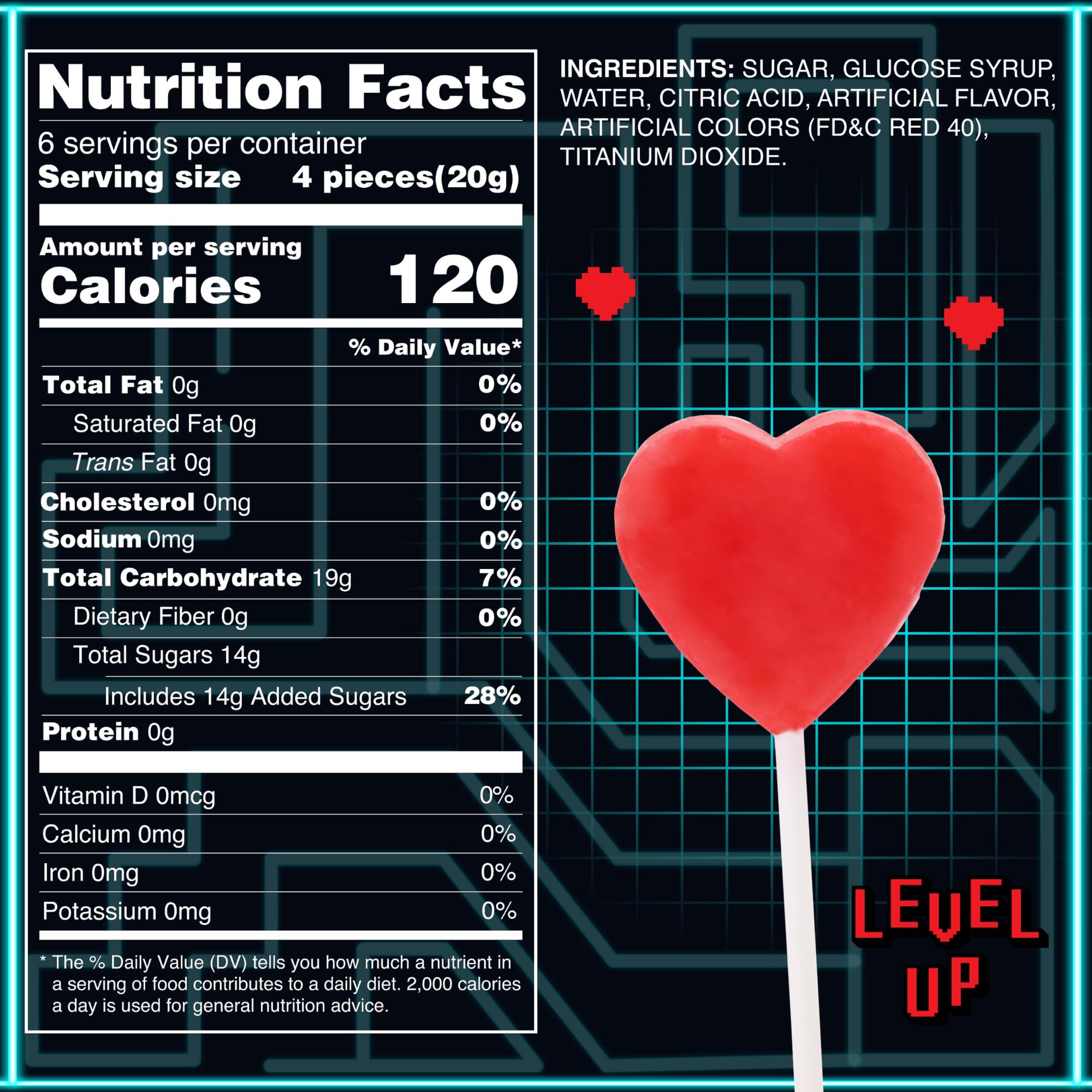 Sweetzo gamer valentines lollipops for sharing among students