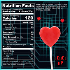 Sweetzo gamer valentines lollipops for sharing among students