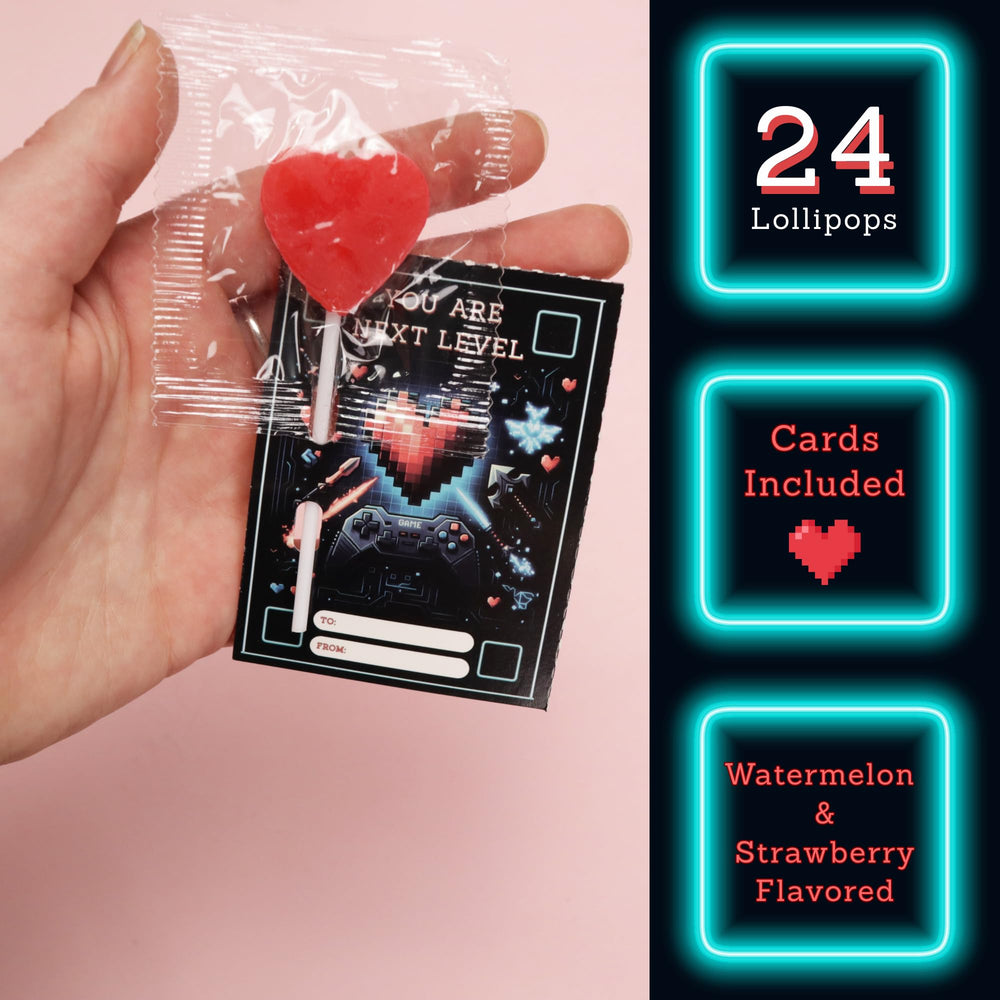 Sweetzo gamer valentines pixel design closeup highlighting bold theme