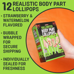 Sweetzo hand-shaped lollipop offers a tasty, shocking Halloween treat