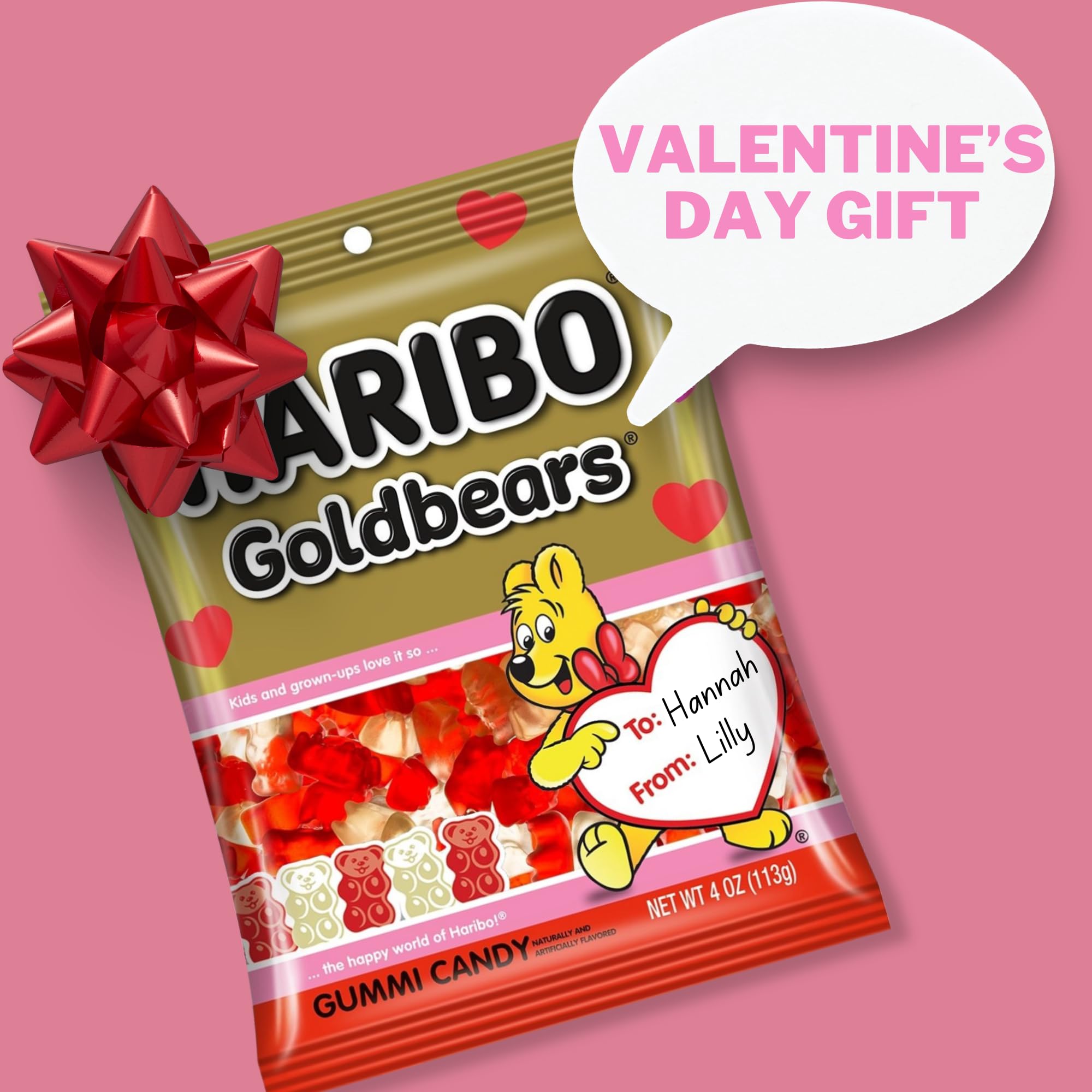 Sweetzo Haribo classic chewy Goldbears invite shareable treat moments.