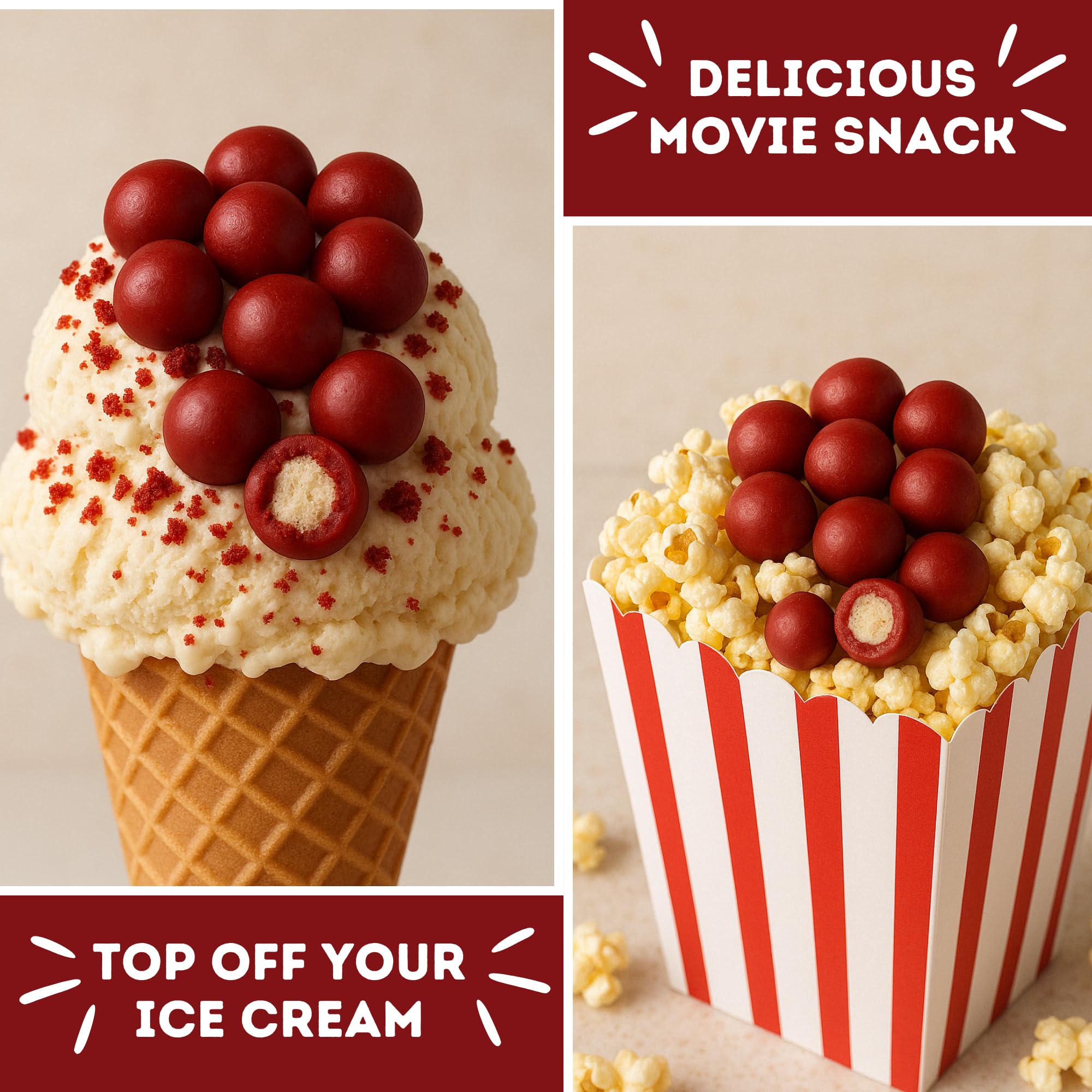 Sweetzo ice-cream topping ideal for scoops and swirls.