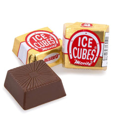 Sweetzo ice cube milk chocolate square, perfect party favor treat.