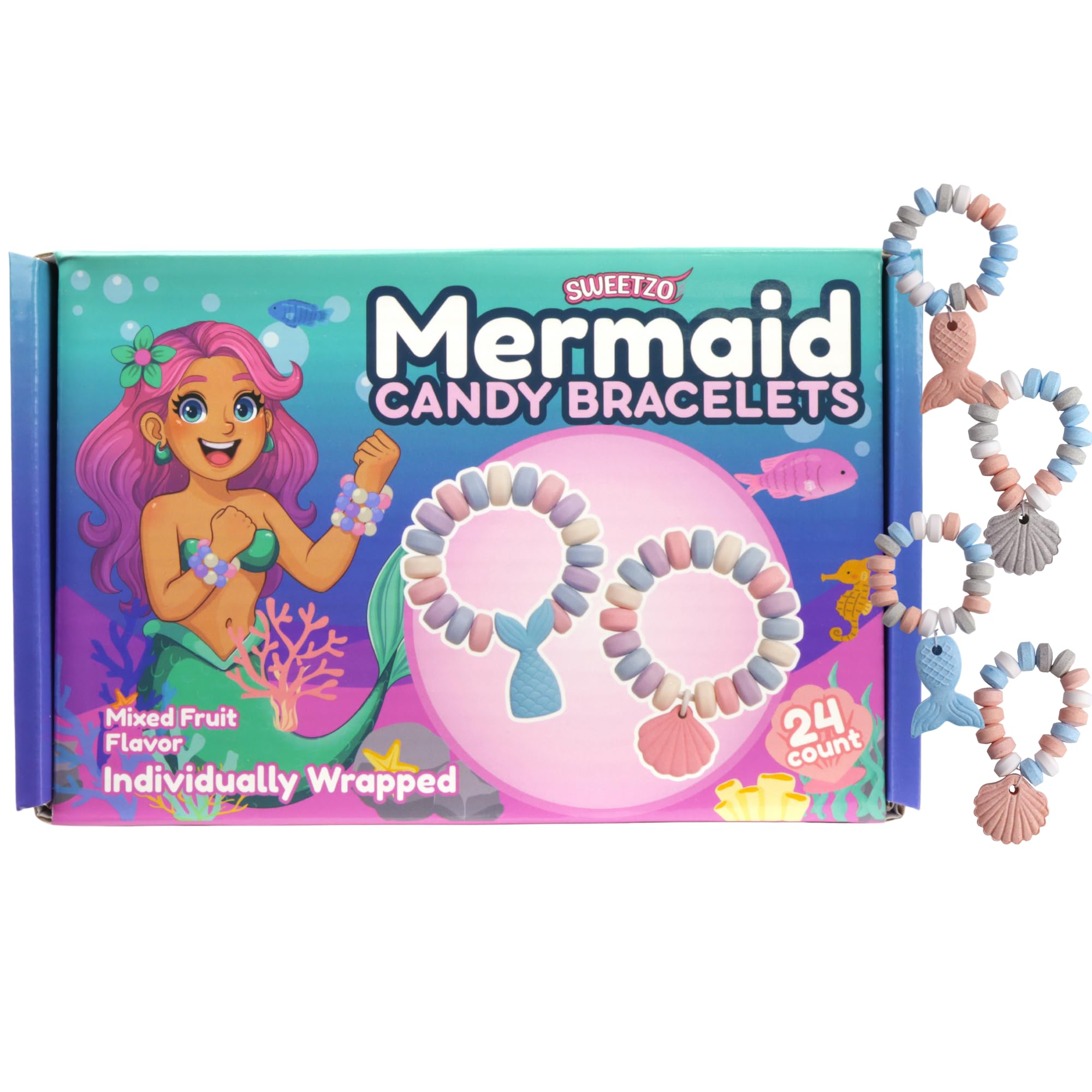 Sweetzo bracelets fit into goodie bags for birthdays and events.