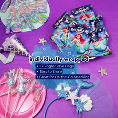 Sweetzo Mermaid Gummy blue raspberry; bright color and fruity taste for kids.