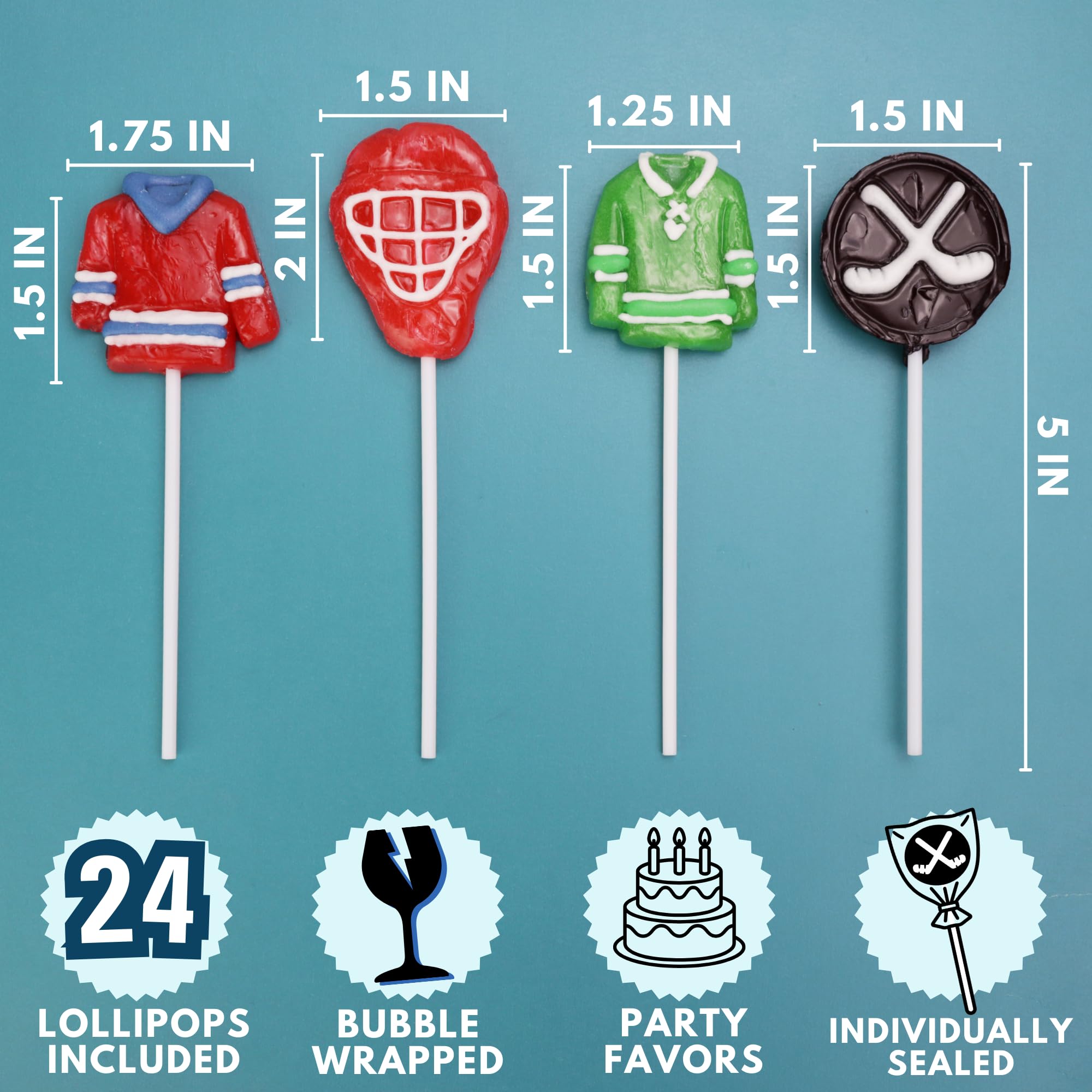 Sweetzo sports-design lollipops adding festive flair to celebrations