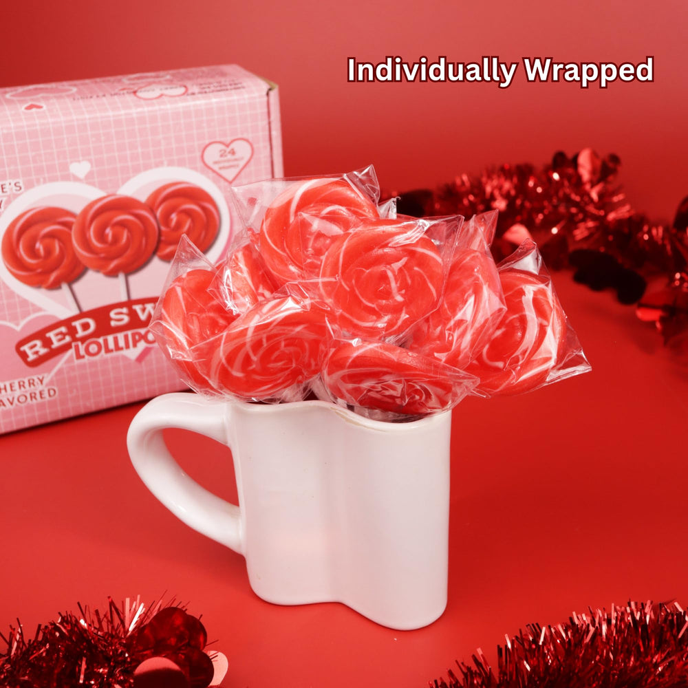 Sweetzo swirl-design lollipops add festive color to parties