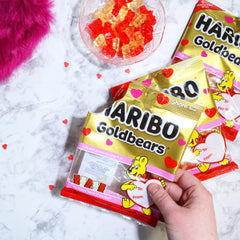 Sweetzo festive packaging enhances Valentine candy displays and gifts.