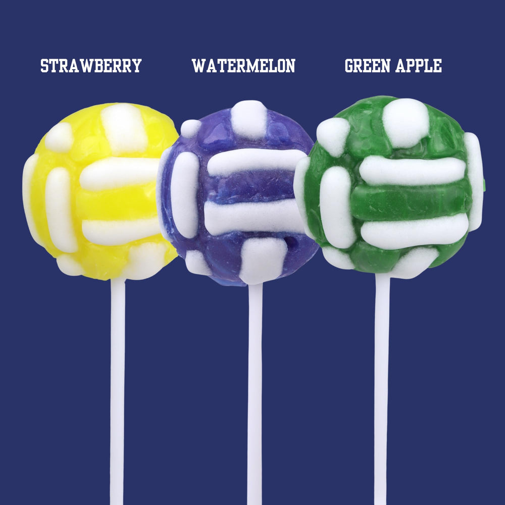 Sweetzo volleyball lollipops ideal for end-of-year gifts